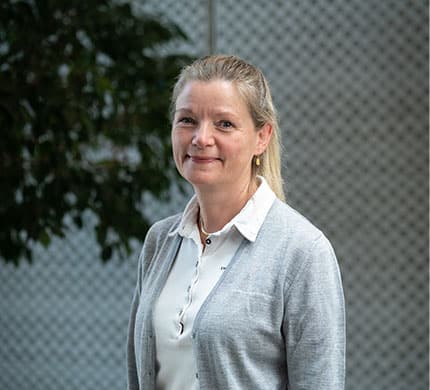 Mette receptionist i Forskerparken i Odense